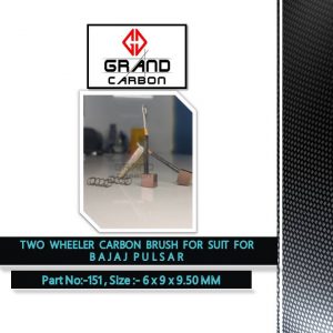 Self Starter Carbon Brush is Suitable For Bajaj Pulsar