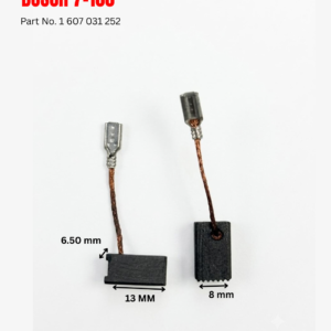 Power Tools Carbon Brush Suitable For Bosch 7-100 , This Carbon Brush Size - 13x8x6.5mm, used for angle grinder