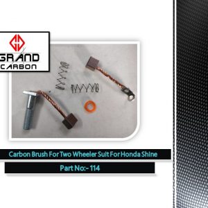 Carbon Brush Suit For Honda Shine