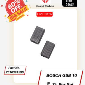 Power Tools Carbon Brush Suitable For Bosch GSB 10, Used For Pistol Drill, Size13x8x5mm