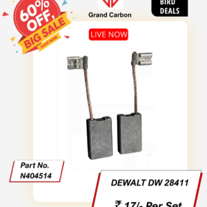 Power Tools Carbon Brush Suitable For Dewalt DW28411, This Carbon Brush size 26x16x6.25mm