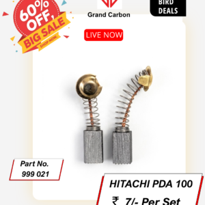 Power Tools Carbon brush suitable for hitachi PDA-100, This Carbon Brush Size 13.50x6.25x7.25mm , Used For 4"In Angle Grinder