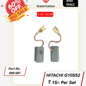 Power Tools Carbon Brush Suitable For Hitachi G10SS2,m Used For Angle Grinder , This carbon brush size is 14x7.5x6.5, Used for 4"in angle grinder