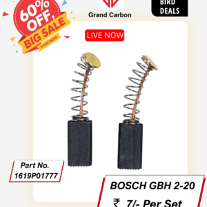 High Quality Power Tools Carbon Brush Suitable For Bosch 2-20, This Carbon Brush is Used For 20mm Hammer Drill, This Carbon Brush Size 16x8x5mm,