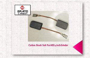 Black Duck Carbon Brush Suit For AEG 4"In Grinder