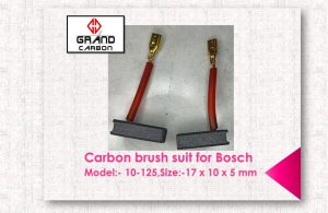 Black Duck Carbon Brush Suitable for Bosch 10-125, 5"In Angle Grinder