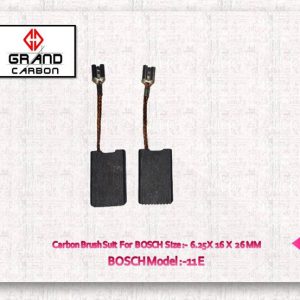 Black Duck Carbon Brush Suit for Bosch 11E Suit for Bosch 11E Hammer Drill