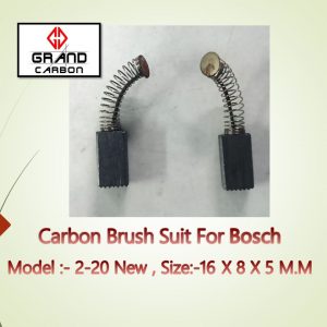Black Duck Carbon Brush Suit For Bosch 2-20