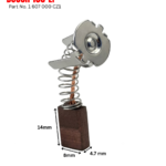 Power Tools Carbon Brush Suitalbe For Bosch 80li, this carbon brush is used for Cordless Drill , size 14x8x4.7mm,
