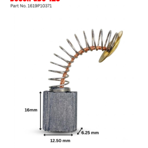 High Quality Power Tools Carbon Brush Suitable For Bosch GDC 120, Used For Marble Cutter, size 16x12.50x6.25 MM