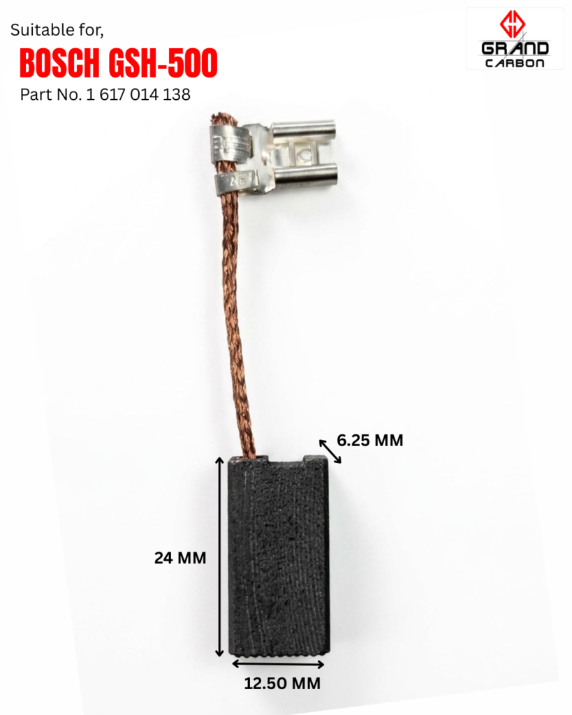 Best Quality Power Tools Carbon Brush Suitable For Bosch GSH-500, This Carbon Brush is used for 5KG Breaker