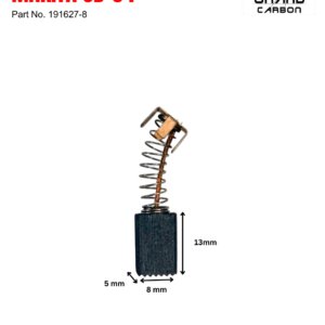 Power Tools Carbon Brush Suitable For Makita CB-64, This carbon brush is used for Angle Grinder , size 13x8x5mm