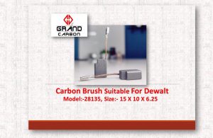 Black Duck Carbon Brush Suitable For Dewalt DW-28135 Angle Grinder