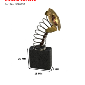Power Tools Carbon Brush Suitable For Hitachi CC14STD, For 14"In Pipe Cutter, Size 20x18x7mm
