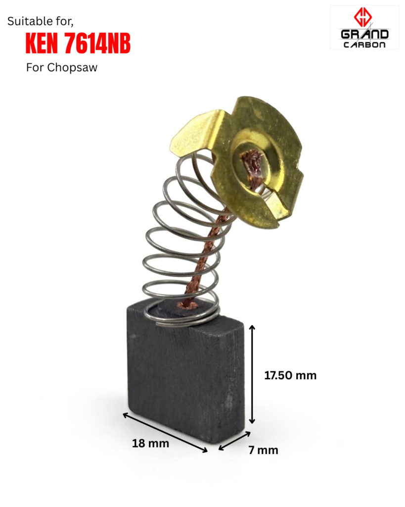 Power Tools Carbon Brush Suitable For KEN 7614NB, This Carbon Brush Used For Chopsaw