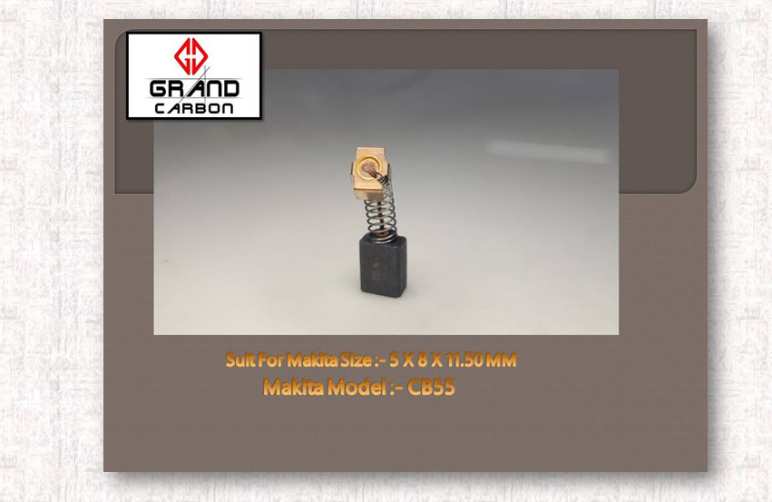 Black Duck Carbon Brush Suitable for Makita CB55