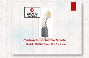 Black Duck Carbon Brush Suit for Makita TD0101 Screwdriver