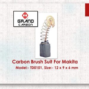 Black Duck Carbon Brush Suit for Makita TD0101 Screwdriver