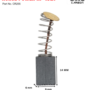 Power Tools Carbon Brush Suitable For Horse Power HP1321, Used For 4"in angle grinder , Size - 14x9x6mm, for angle grinder ,
