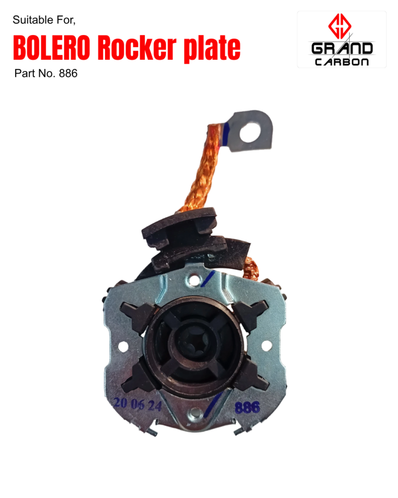 High Quality Vehicle Self Starter Carbon Brush Suit For Bolero OEM MICO Part No.886, Used For Vehicle Starter Carbon brush