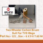 Carbon Brush Suit For TVS Wego