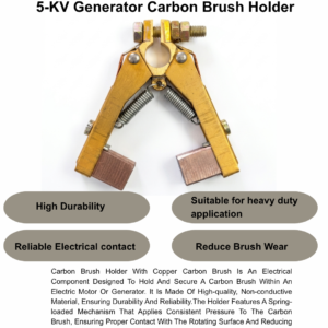 5 KV Generator Carbon Brush Holder