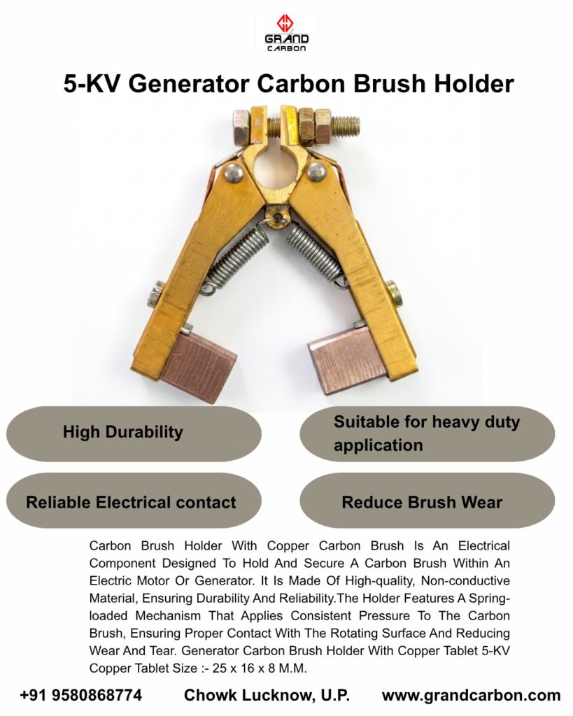 5 KV Generator Carbon Brush Holder