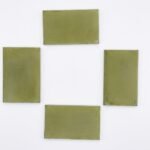 Heat Resistance Fiber Vane FR4 Grade Size-33x20x3mm For Oil Pump