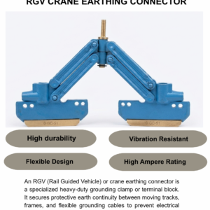 Carbon Brush RGV Crane Earthing Connector