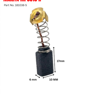 Power Tools Carbon Brush Suitable For Makita 3510R, Size 17x10x6mm, Used For 5kg Hammer