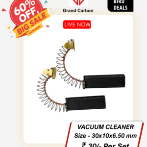 Home Appliances Carbon Brush Suitable For Vacuum Cleaner 30x10x6.5mm