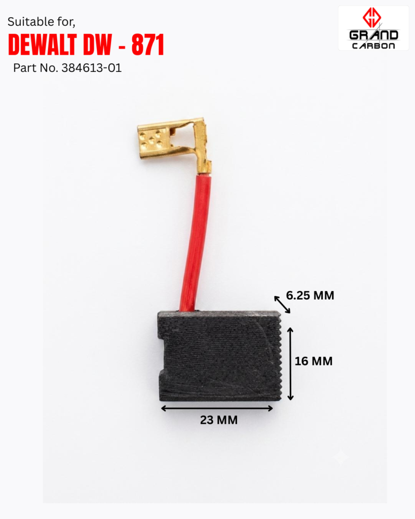 Best Quality Power Tools Carbon Brush Suitable For Dewalt DW 28730, Used For 14"In Pipe cutter