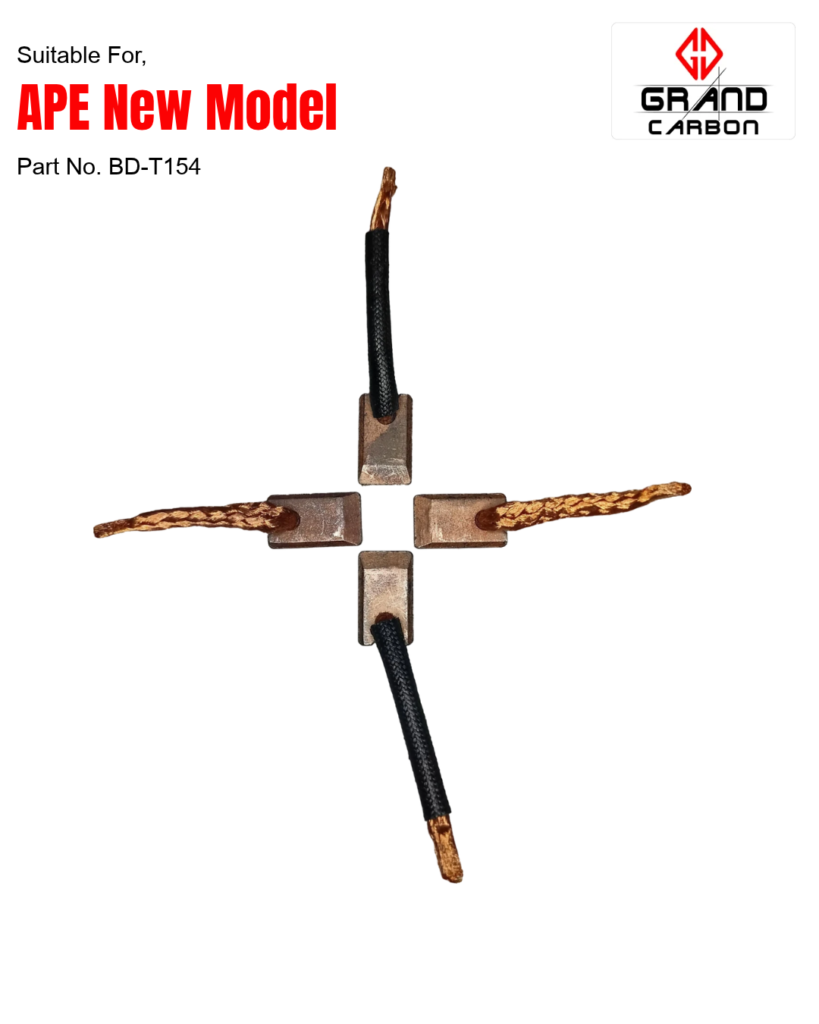 Four wheeler vehicle starter carbon brush suit for ape new model