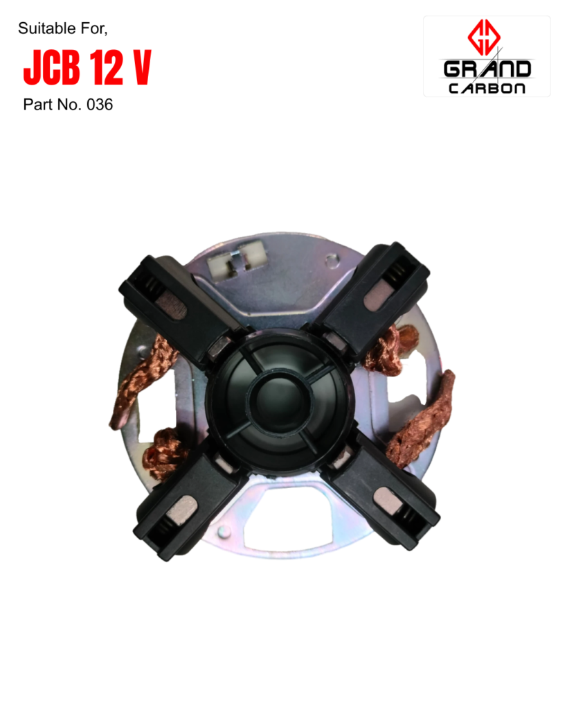 Best Quality Four Wheeler Vehicle Self Starter Carbon Brush Rocker plate suit for JCB 12V, Used For Vehicle Self Starter Carbon brush