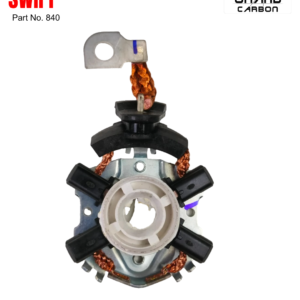 Four Wheeler Vehicle Self Starter carbon brush suitable for suit for swift part no. 840, used for vehicle self starter carbon brush